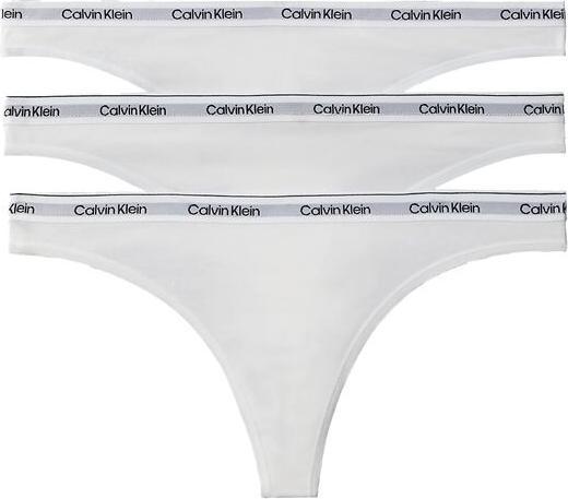 Actual product image Calvin Klein Thong 3pk (S, pack of 3)