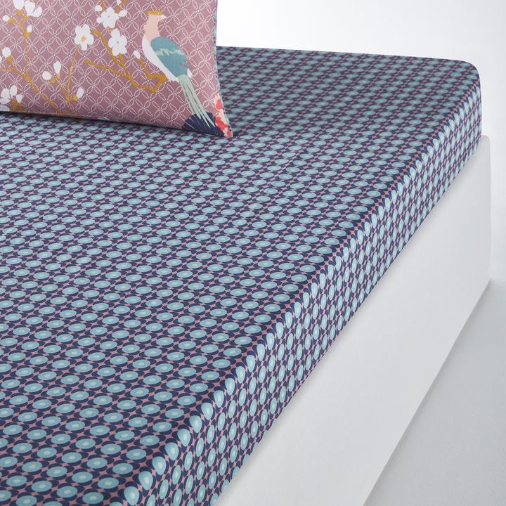 Actual product image La Redoute Interieurs Miss China Parme (Duvet cover, 90 x 190 cm)