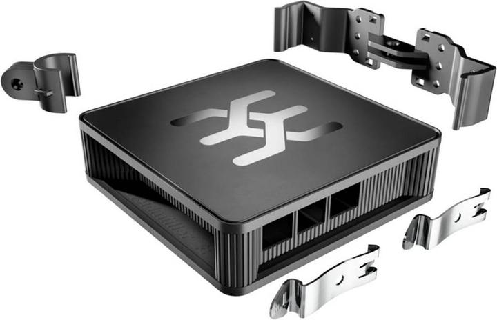Produktbild Weidmüller UH20-RPI-4-BASE SBC-Gehäuse Passend für (Entwicklungskits): Raspberry Pi Schwarz