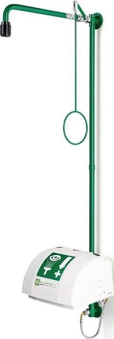 Immagine prodotto B-Safety Doccia di emergenza combinata ClassicLine, vasca di raccolta, coperchio, doccia