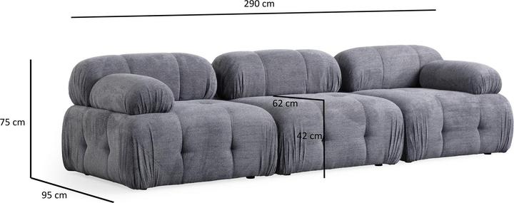 Actual product image Atelier del Sofa Petite (3-seater)