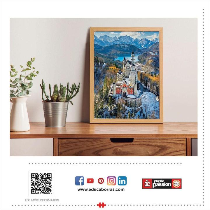 Actual product image Educa Neuschwanstein 1000 pieces Puzzle (1000 pieces)
