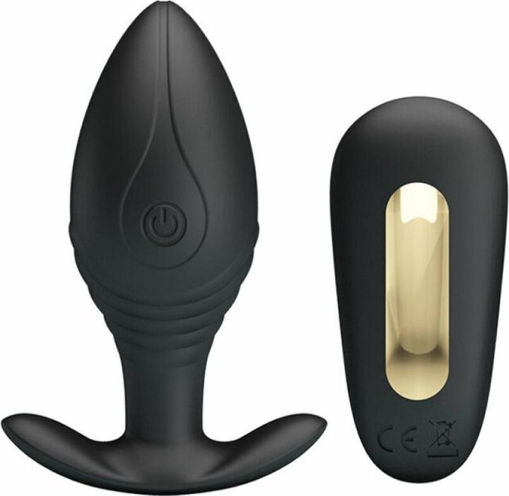 Actual product image Pretty Love Regina Vibrating Butt Plug
