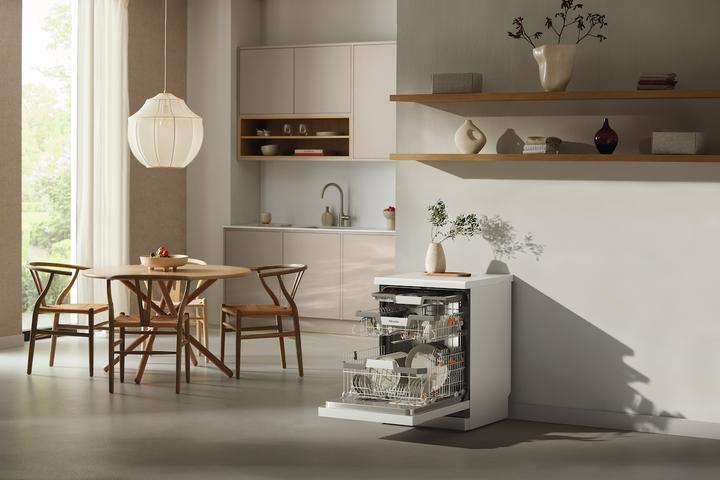 Image du produit Miele G 7130 SC AutoDos Stand-Geschirrspüler Brillantweiss 12337810