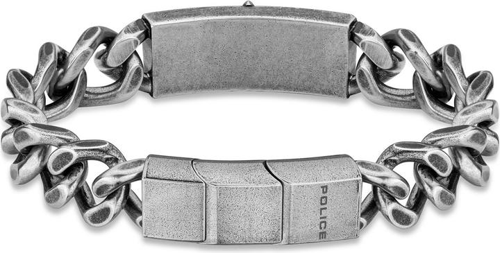 Actual product image Police Vigor bracelet Antique (19 cm, Stainless steel)