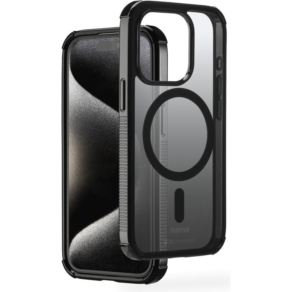 Thumbnail - Hama Extreme Protect (Apple iPhone 15 Pro), Smartphone Hülle, Schwarz