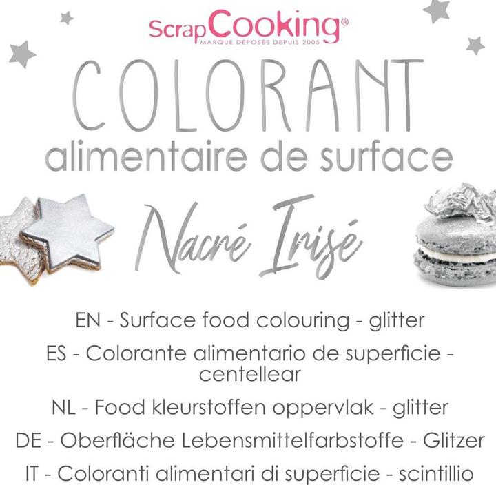 Produktbild ScrapCooking Lebensmittelpuder Glitzer (5 cl)