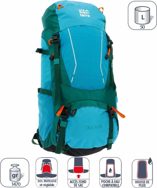 Actual product image Elementerre talca 50 l backpack (50 l)