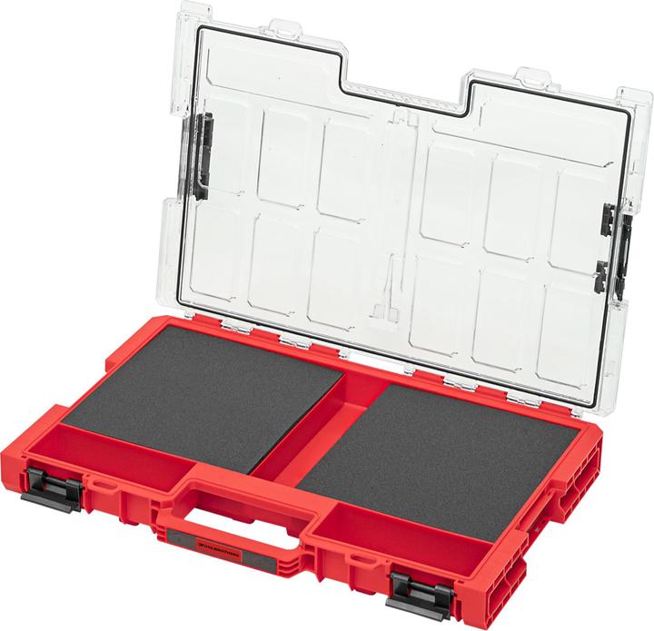 Actual product image Tool Brothers Toolbrothers RHINO ONE Organiser L 2.0 MFI RED ULTRA HD stackable 531 x 379 x 77 mm 6 l IP66 with