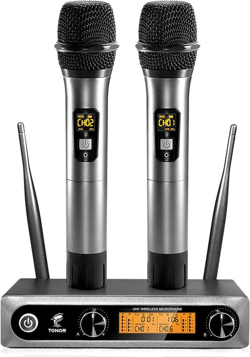 Actual product image Tonor Radio microphone