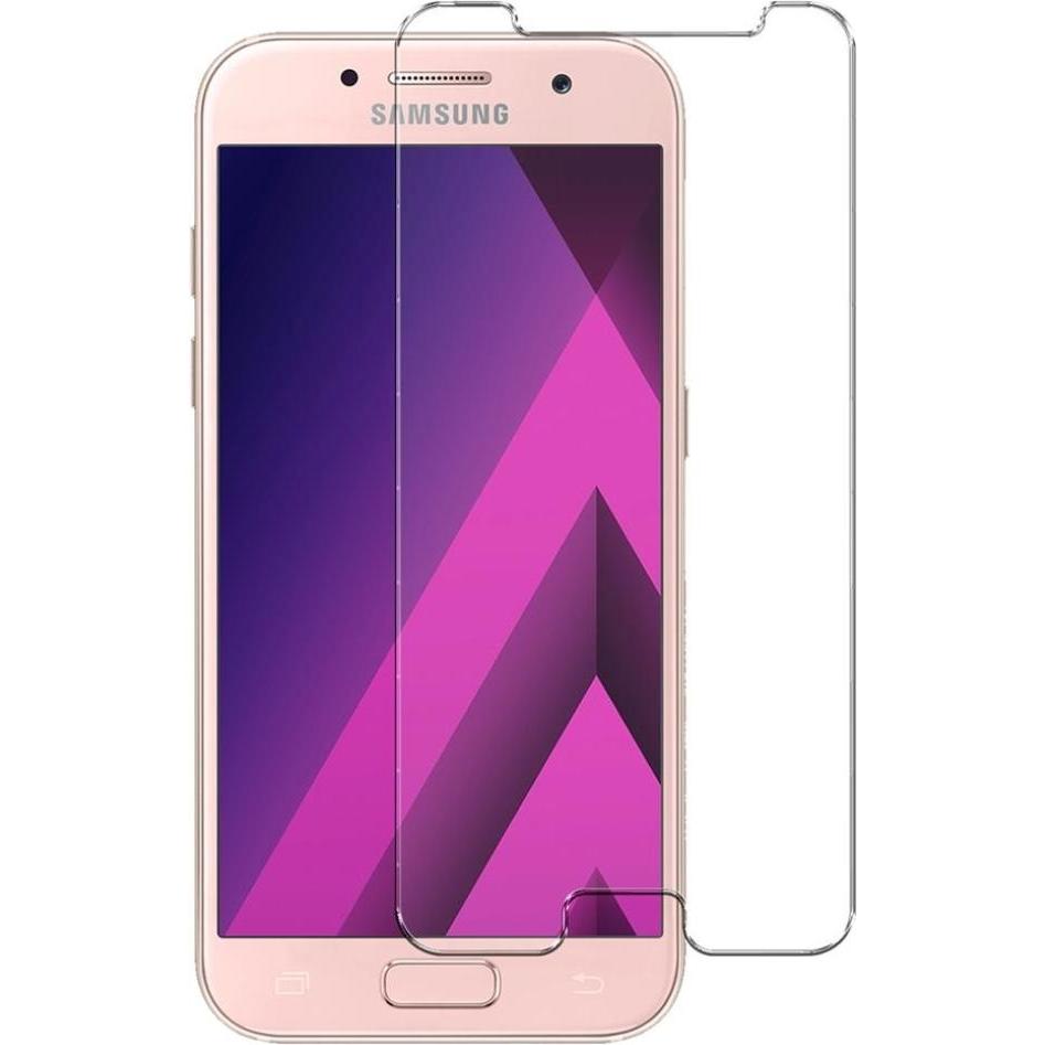 Thumbnail - Screenguard Samsung Galaxy A3 2017 Panzerglas Schutzfolie Case Friendly Design (Samsung Galaxy A3 (2017)), Smartphone Sc...