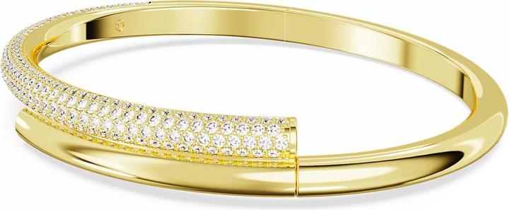 Actual product image Swarovski Dextera Bangle White Gold (16 cm, Swarovski Metal)