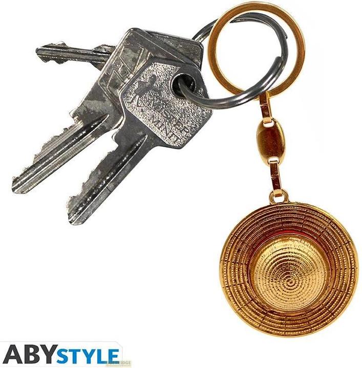 Produktbild ABYstyle One Peace Portachiavi 3D : Strawhat