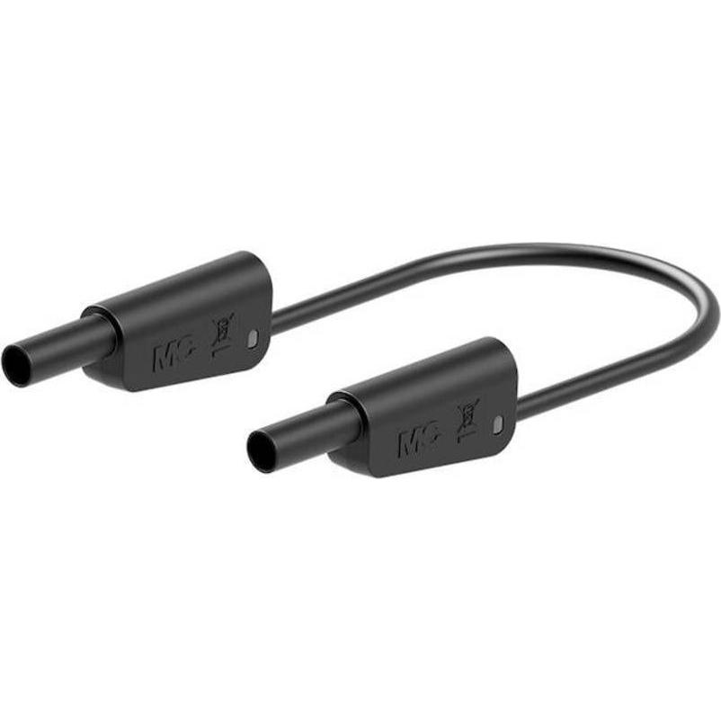 Stäubli, Messleitung, SLK-4A-F25 Messleitung ( - ) 150 cm Schwarz 1 St.