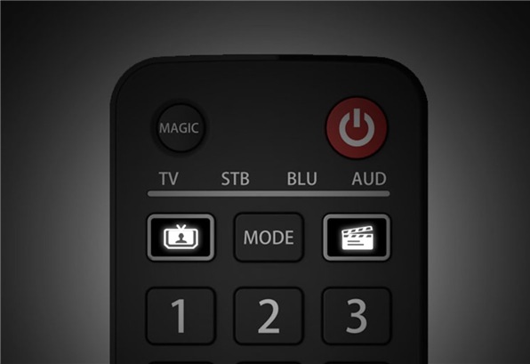 Actual product image One for All Evolve 4 (Universal remote control, Infrared)
