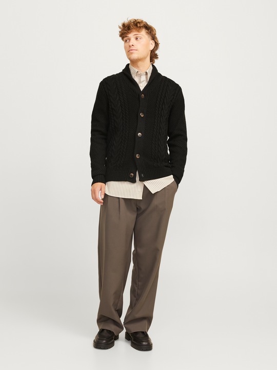 Produktbild Jack & Jones Einfarbig Strickjacke Strickjacke (XL)
