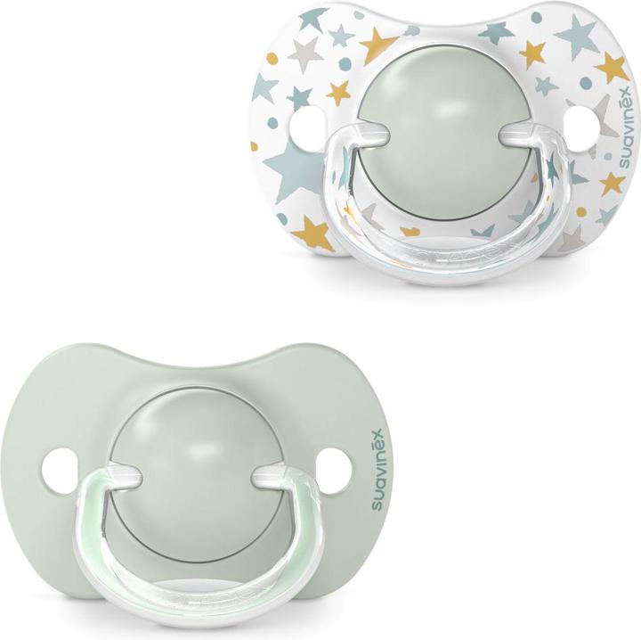 Actual product image Suavinex Soother set (2 pcs.) SX Pro Dreams 6-18M blue (2x, 6 - 18 Months)