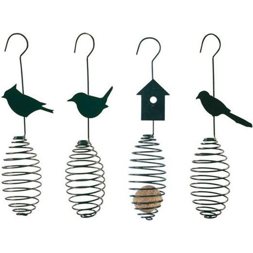 Esschert Design Vogelfutter-Feder, Vogelhaus
