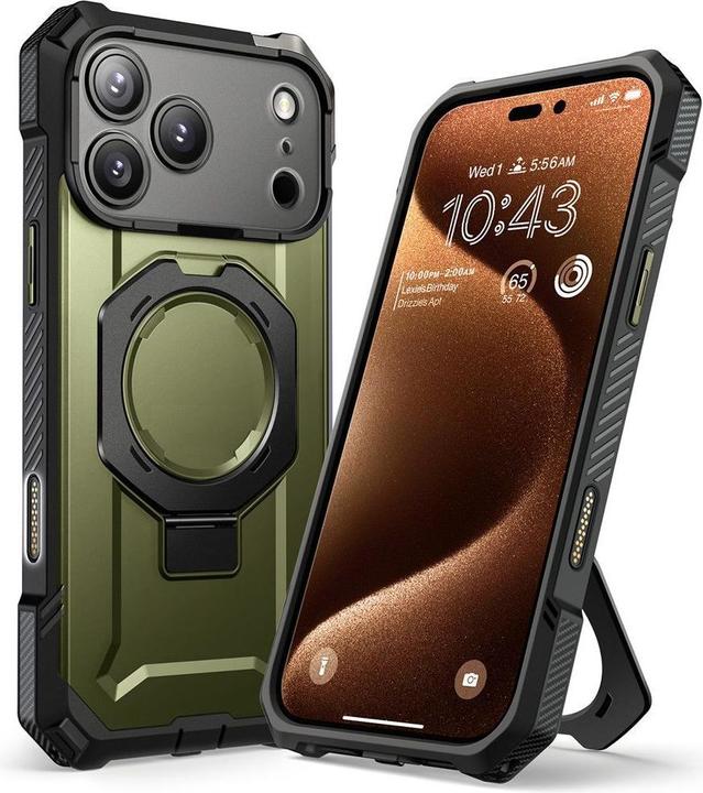 Produktbild Supcase UB Grip Mag MagSafe Case für iPhone 17 Pro - Grün (Apple iPhone 17 Pro)