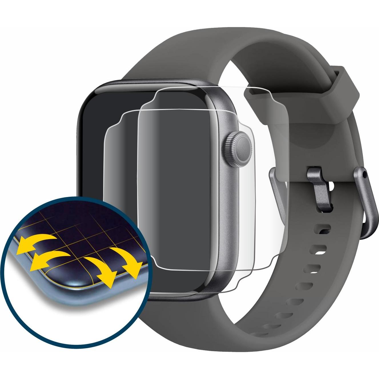 Thumbnail - BROTECT Full-Screen Displayschutz, Smartwatch Schutzfolie, Transparent