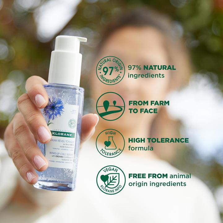 Produktbild Klorane Belebendes Feuchtigkeitsserum mit BIO-Kornblume (50 ml)