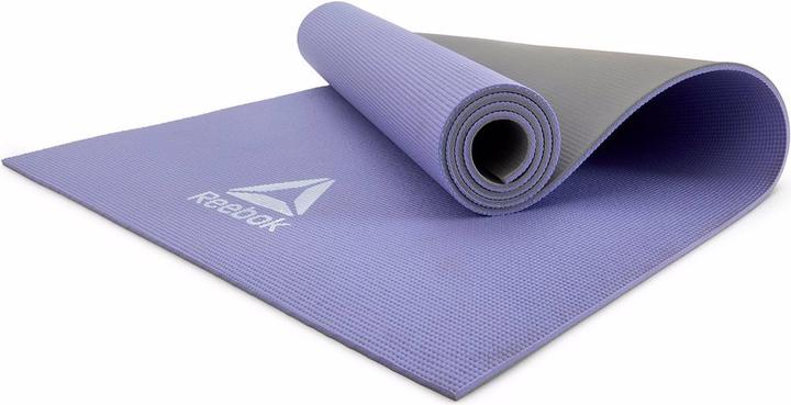 Actual product image Reebok Double Sided 6mm Yoga Mat/Grey, RAYG-11060PLGR (6 mm)