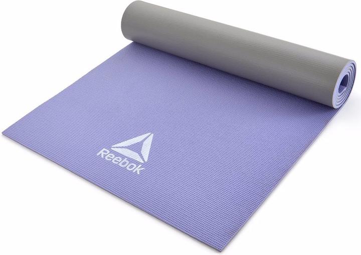 Actual product image Reebok Double Sided 6mm Yoga Mat/Grey, RAYG-11060PLGR (6 mm)
