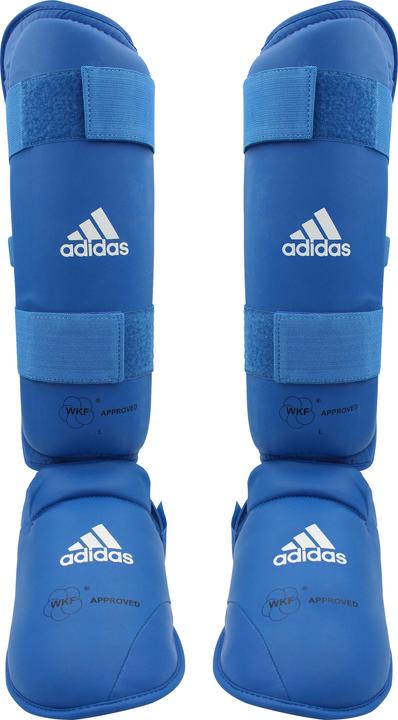 Image du produit adidas Protection tibia & cou-de-pied WKF approved bleu, 661.35 (42, 43)