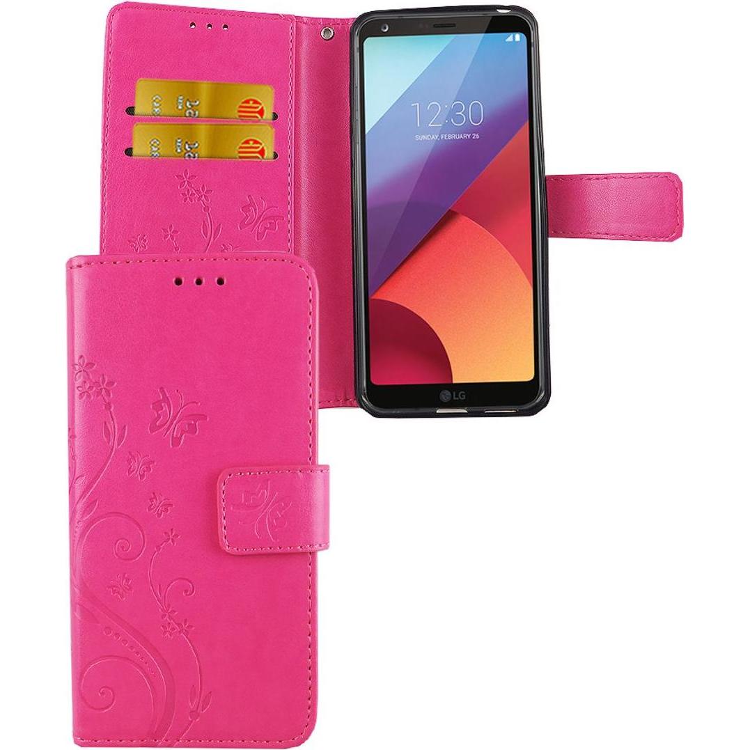 König Design Hülle Handy Schutz für LG G6 Case Cover Tasche Wallet Etui Handyhülle Bumper Neu (LG G6), Smartphone Hülle,...