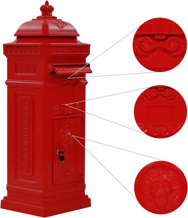 Image du produit vidaXL Säulenbriefkasten