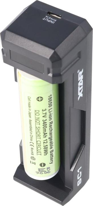 Immagine prodotto Xtar Caricatore rapido per batteria Li-ion 3,6 - 3,7 Volt (1 pz., Caricabatterie senza batteria)