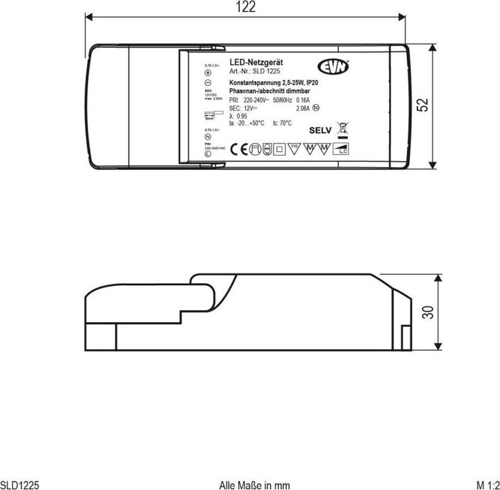Actual product image EVN-Lichttechnik Power supply unit