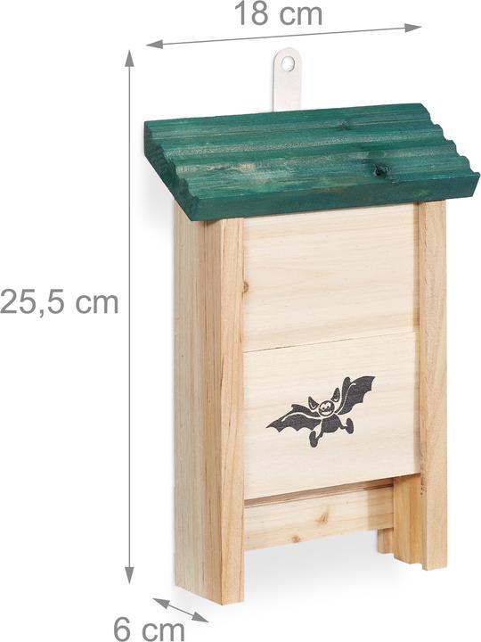 Produktbild Relaxdays Fledermauskasten