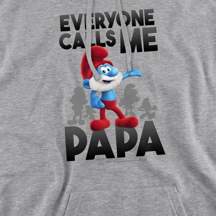 Produktbild The Smurfs Call Me Kapuzenpullover meliert (M)