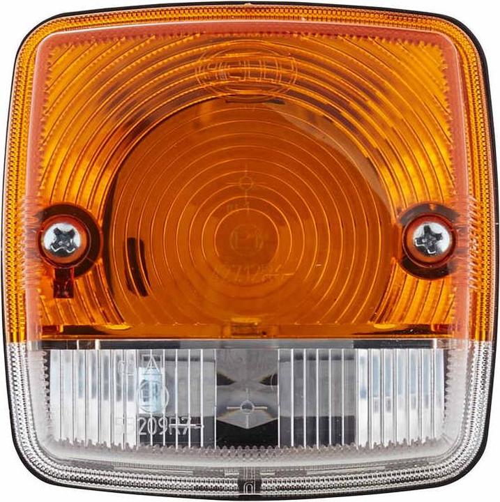 Actual product image Hella 2 front halogen indicators for AEBI