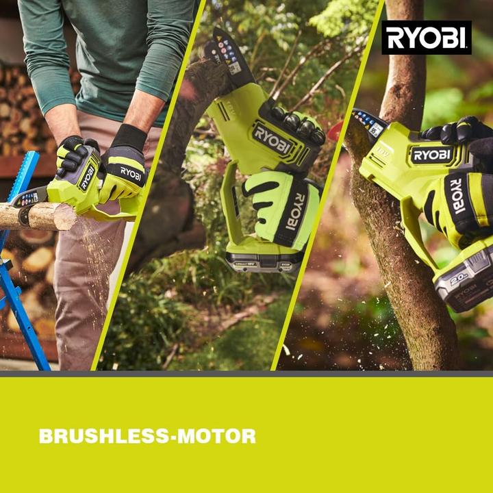 Actual product image Ryobi RY18PSX10A-0 Hand pruning shears 18 V (Battery chain saw)