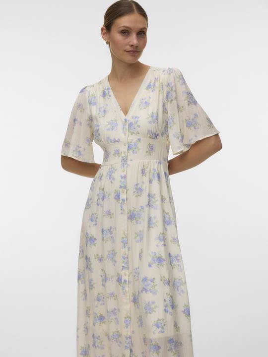 Image du produit Vero Moda VMBELLA Langes Kleid Gesmoktes Kleid (S)