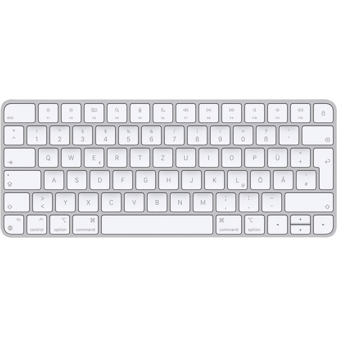 Apple Magic Keyboard (DE, Kabellos), Tastatur, Silber