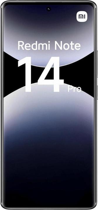 Produktbild Xiaomi Redmi Note 14 Pro (512 GB, Midnight Black, 6.67", Hybrid Dual SIM, 4G)