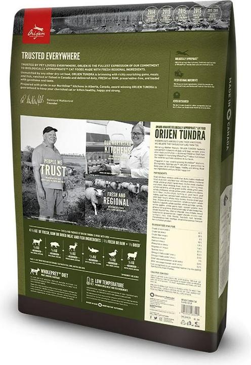 Image du produit Orijen Toundra des chats (Senior, 1 pcs, 1800 g)