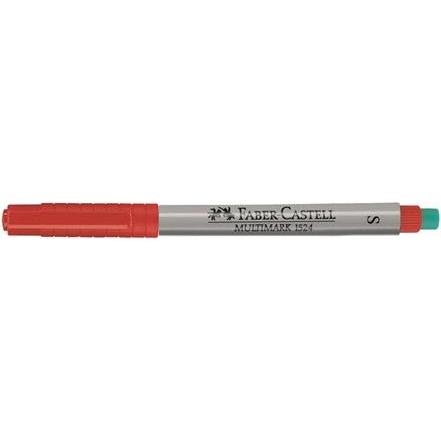 Thumbnail - Faber-Castell, Marker, Overheadstift Multimark Non-Permanent (Rot, 0.40 mm, 1 x)