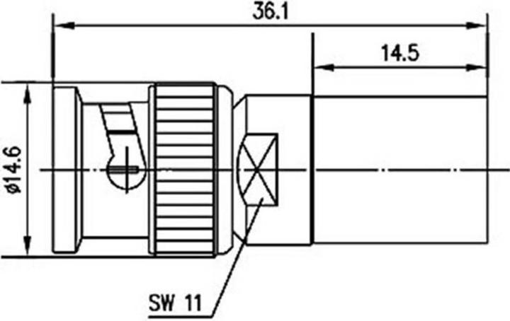 Produktbild Telegärtner BNC-Steckverbinder