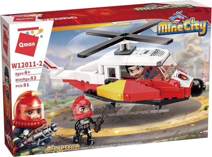 Produktbild Qman Feuerwehr Mini Set (4er Pack)