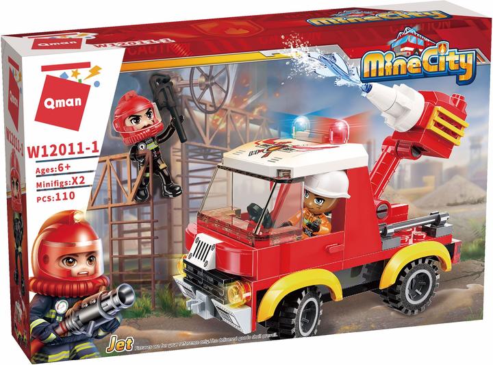 Produktbild Qman Feuerwehr Mini Set (4er Pack)