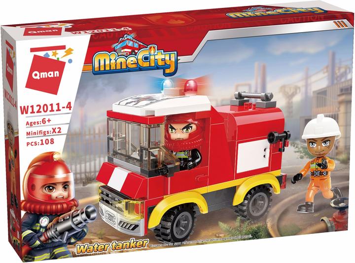 Produktbild Qman Feuerwehr Mini Set (4er Pack)