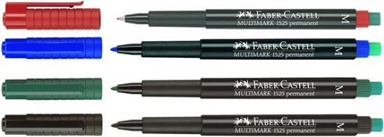 Produktbild Faber-Castell Overheadstift Multimark (Mehrfarbig, 0.40 mm, 4 x)