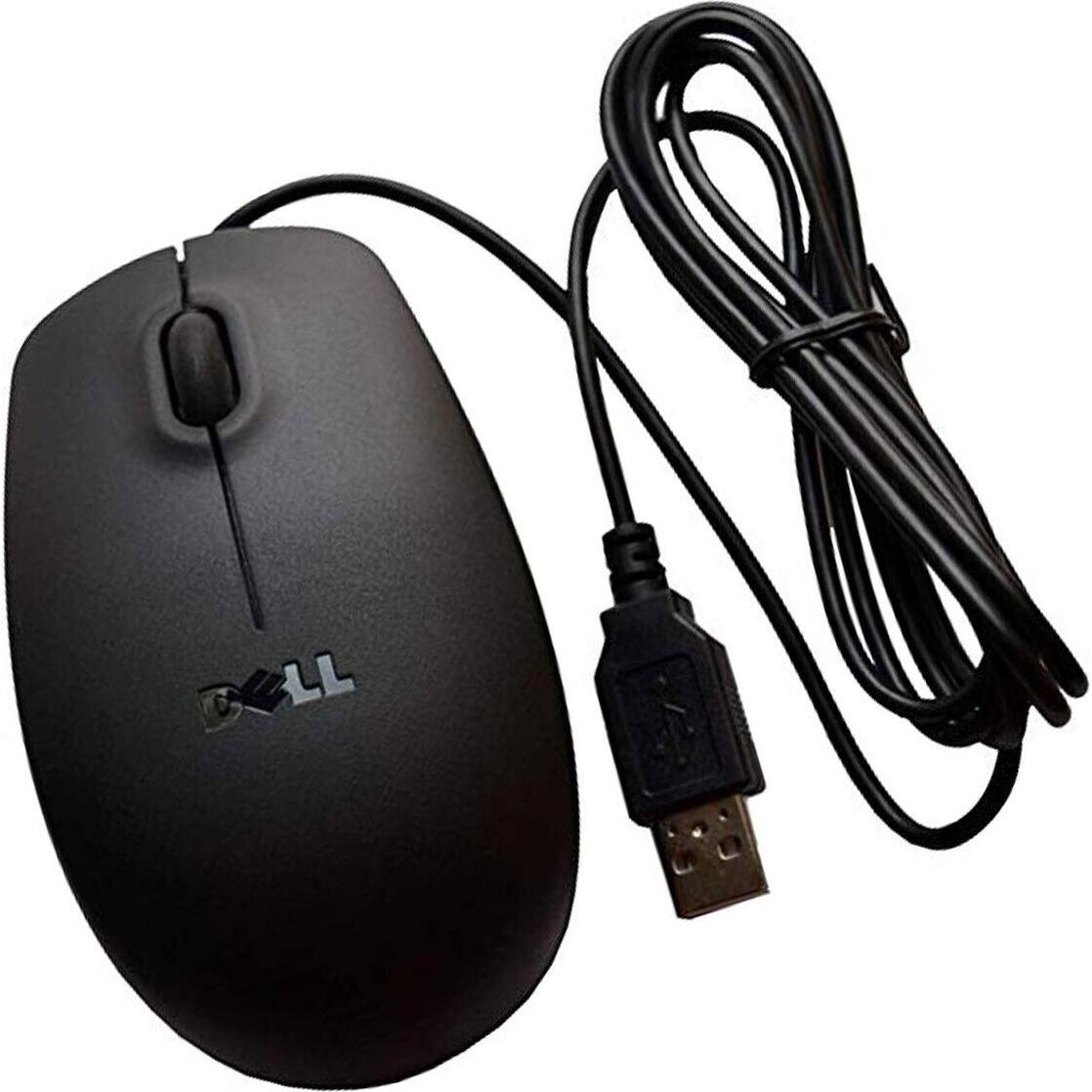 Thumbnail - Dell Kit Mouse, External, USB, 3 (Kabelgebunden), Maus, Schwarz