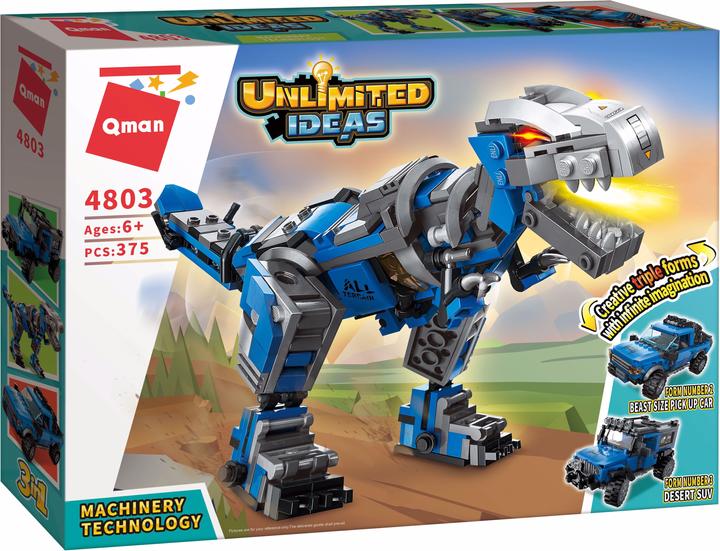 Actual product image Qman Machine technology 3 in 1