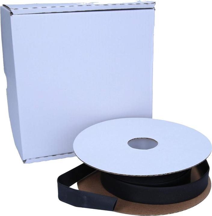 Actual product image Kalitec 5m heat shrink tubing black from 12.7mm to 6.4mm I 2:1 I Industrial quality from German dealer (1 x)