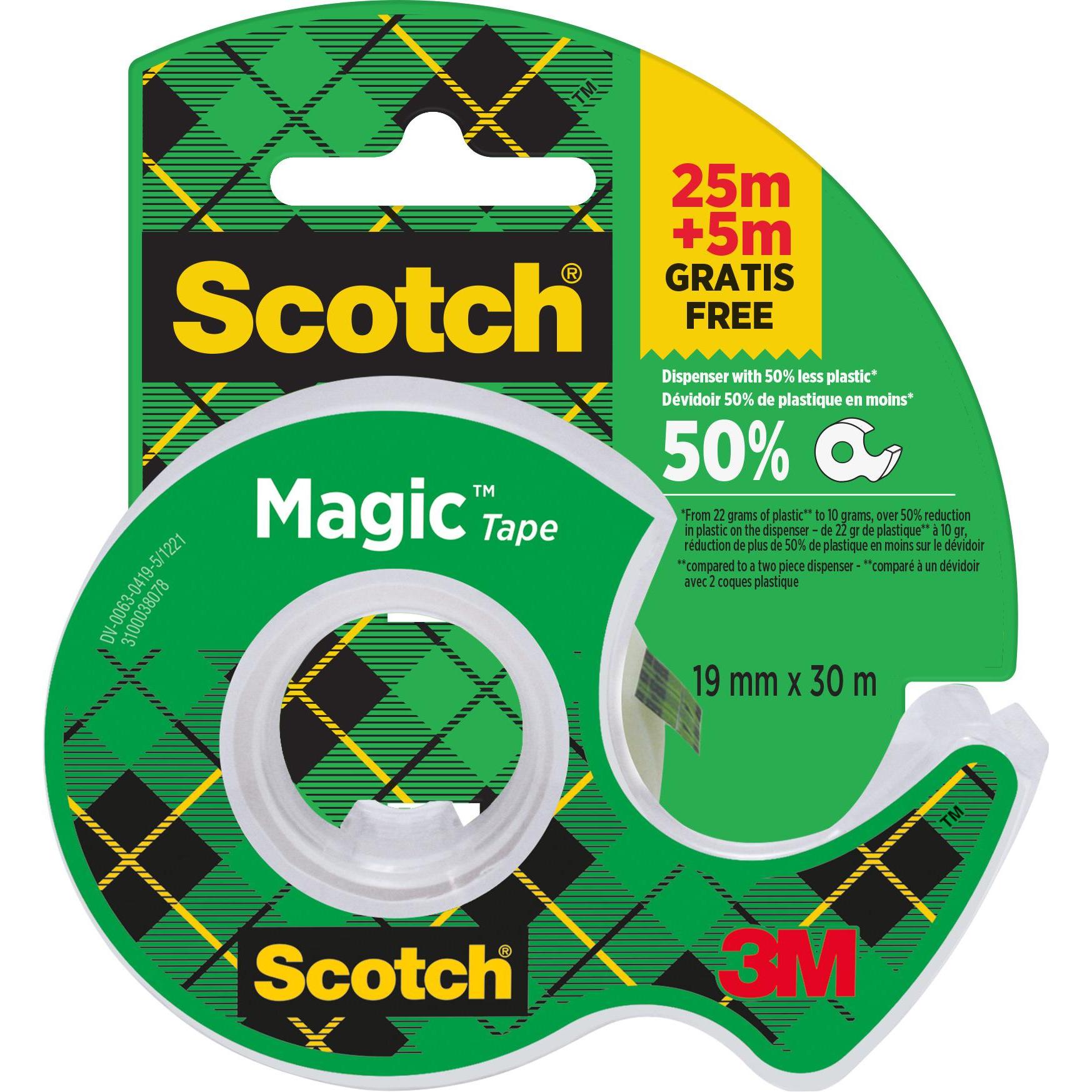 3M, Klebeband, Klebefilm Magic 810 (19 mm)